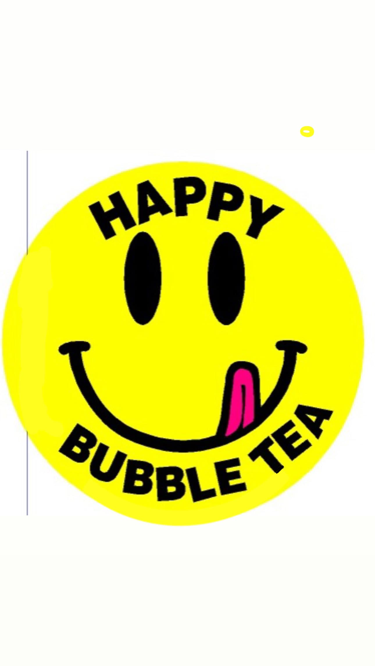 Happy bubble tea 